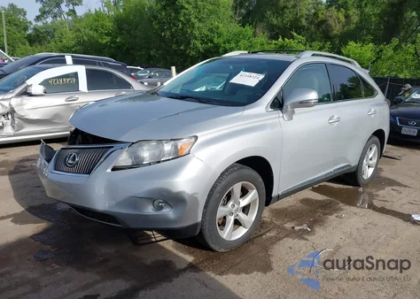 2010 Lexus Rx 350 z USA, uszkodzony, nr VIN 2T2BK1BA6AC038446